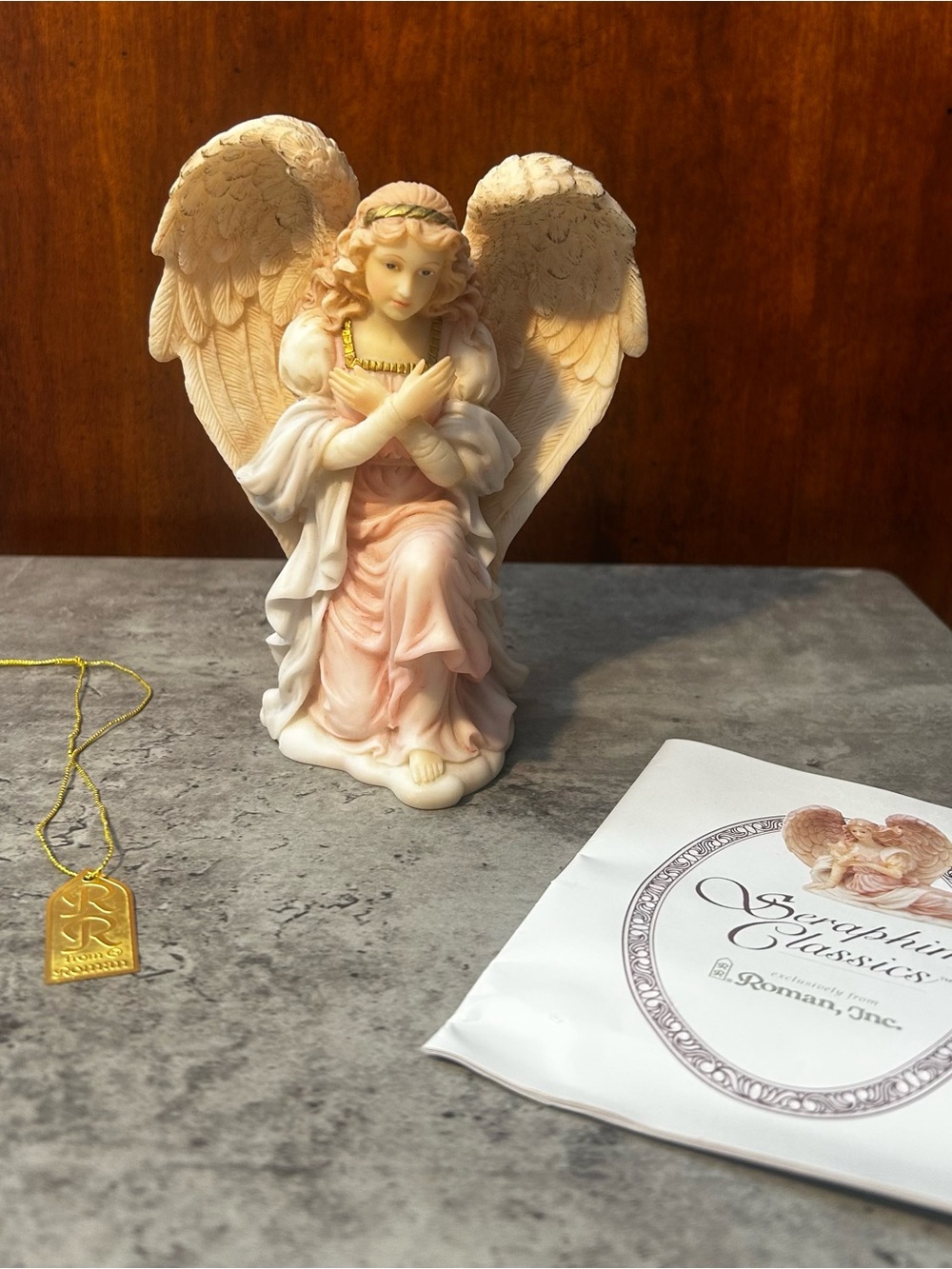 Seraphim Classics Angel by Roman - āFelicia, Adoring Maidenā 1994 with box